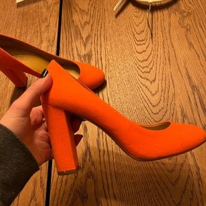 JCREW block heels